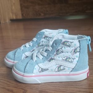 Toddler girls size 5 Vans